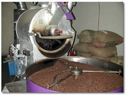 commercial coffee roasting machine